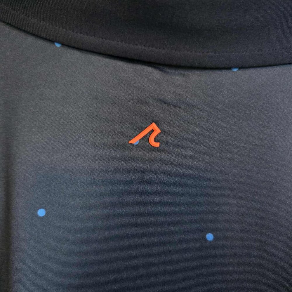 NWT Redvanly Athletic Luxury Ramey Polka Dot Polo Dark Blue - Picture 2 of 8